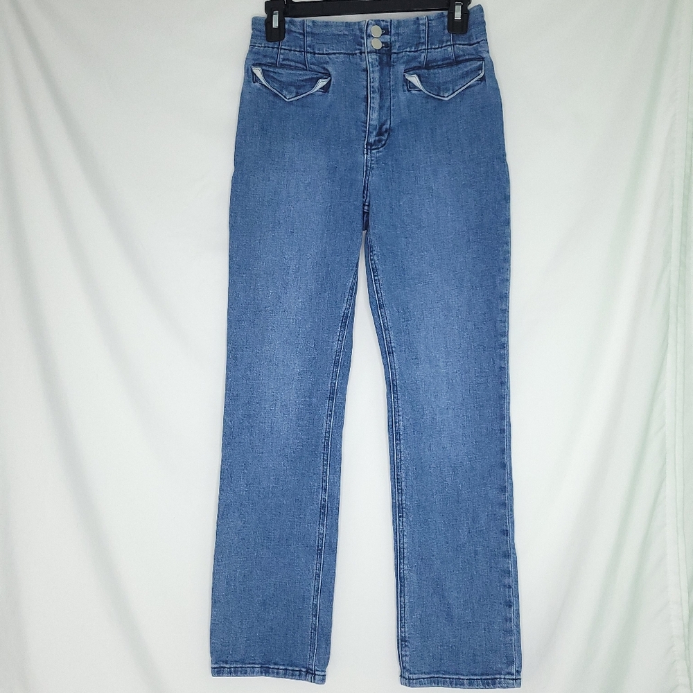 MAEVE ANTHROPOLOGIE Straight Leg Mid Wash Women's Jeans Size 28